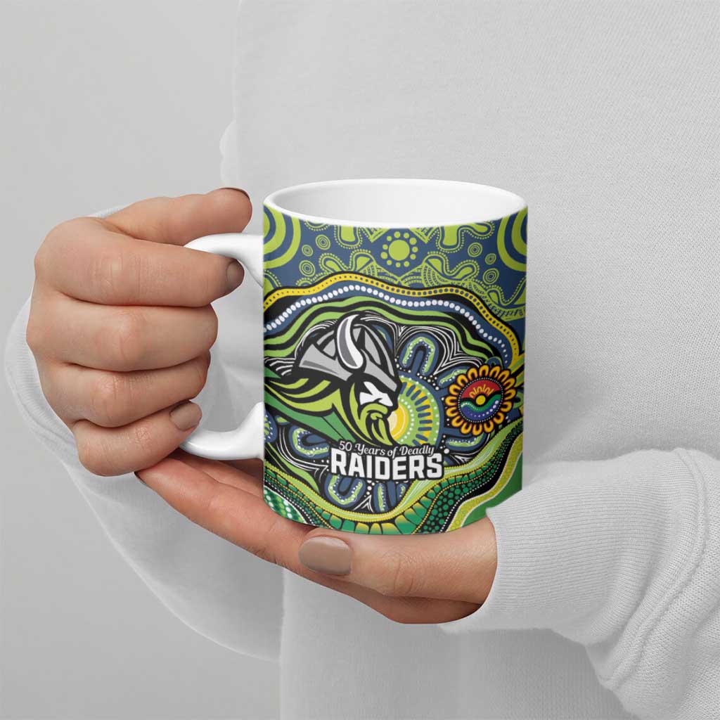 Custom Canberra Honouring First Nations Ceramic Mug NAIDOC 2026 Deadly 50 Years