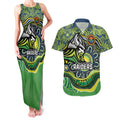 Custom Canberra Honouring First Nations Couples Matching Tank Maxi Dress and Hawaiian Shirt NAIDOC 2026 Deadly 50 Years
