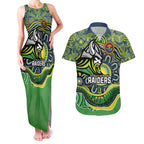 Custom Canberra Honouring First Nations Couples Matching Tank Maxi Dress and Hawaiian Shirt NAIDOC 2026 Deadly 50 Years
