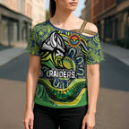 Custom Canberra Honouring First Nations Cross Shoulder Shirt NAIDOC 2026 Deadly 50 Years