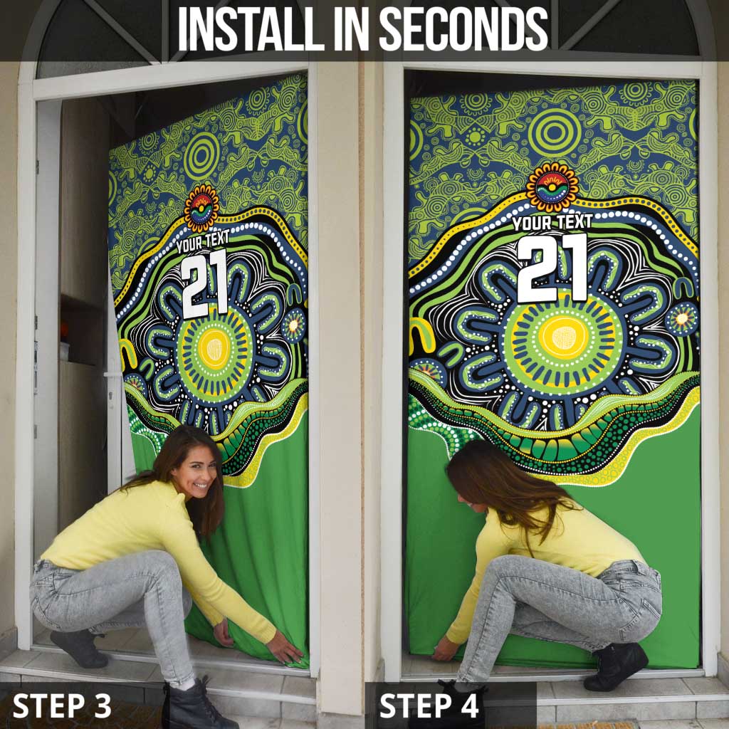 Custom Canberra Honouring First Nations Door Cover NAIDOC 2026 Deadly 50 Years