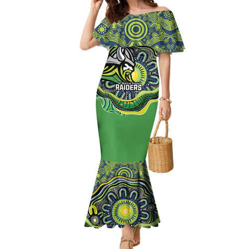 Custom Canberra Honouring First Nations Family Matching Mermaid Dress and Hawaiian Shirt NAIDOC 2026 Deadly 50 Years
