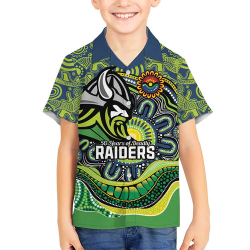 Custom Canberra Honouring First Nations Family Matching Short Sleeve Bodycon Dress and Hawaiian Shirt NAIDOC 2026 Deadly 50 Years