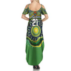 Custom Canberra Honouring First Nations Family Matching Summer Maxi Dress and Hawaiian Shirt NAIDOC 2026 Deadly 50 Years