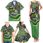 Custom Canberra Honouring First Nations Family Matching Tank Maxi Dress and Hawaiian Shirt NAIDOC 2026 Deadly 50 Years