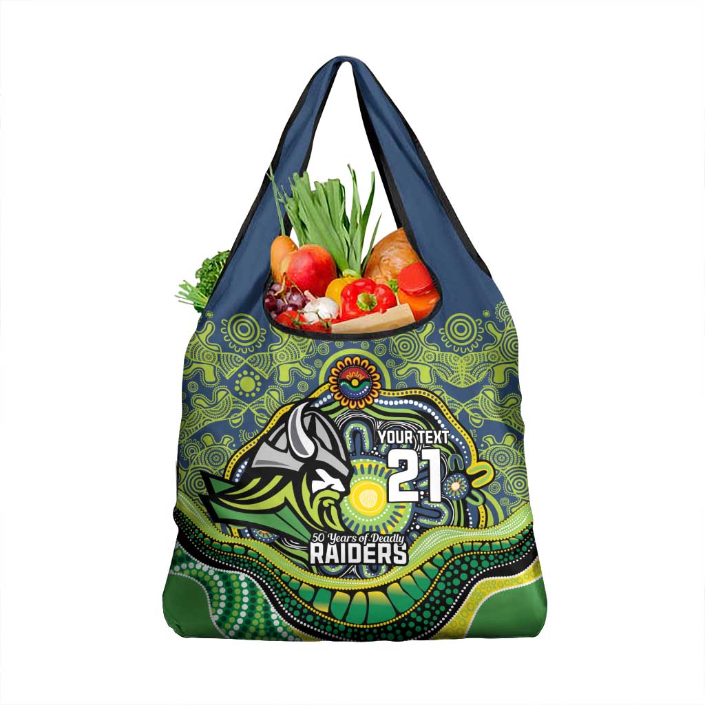 Custom Canberra Honouring First Nations Grocery Bag NAIDOC 2026 Deadly 50 Years