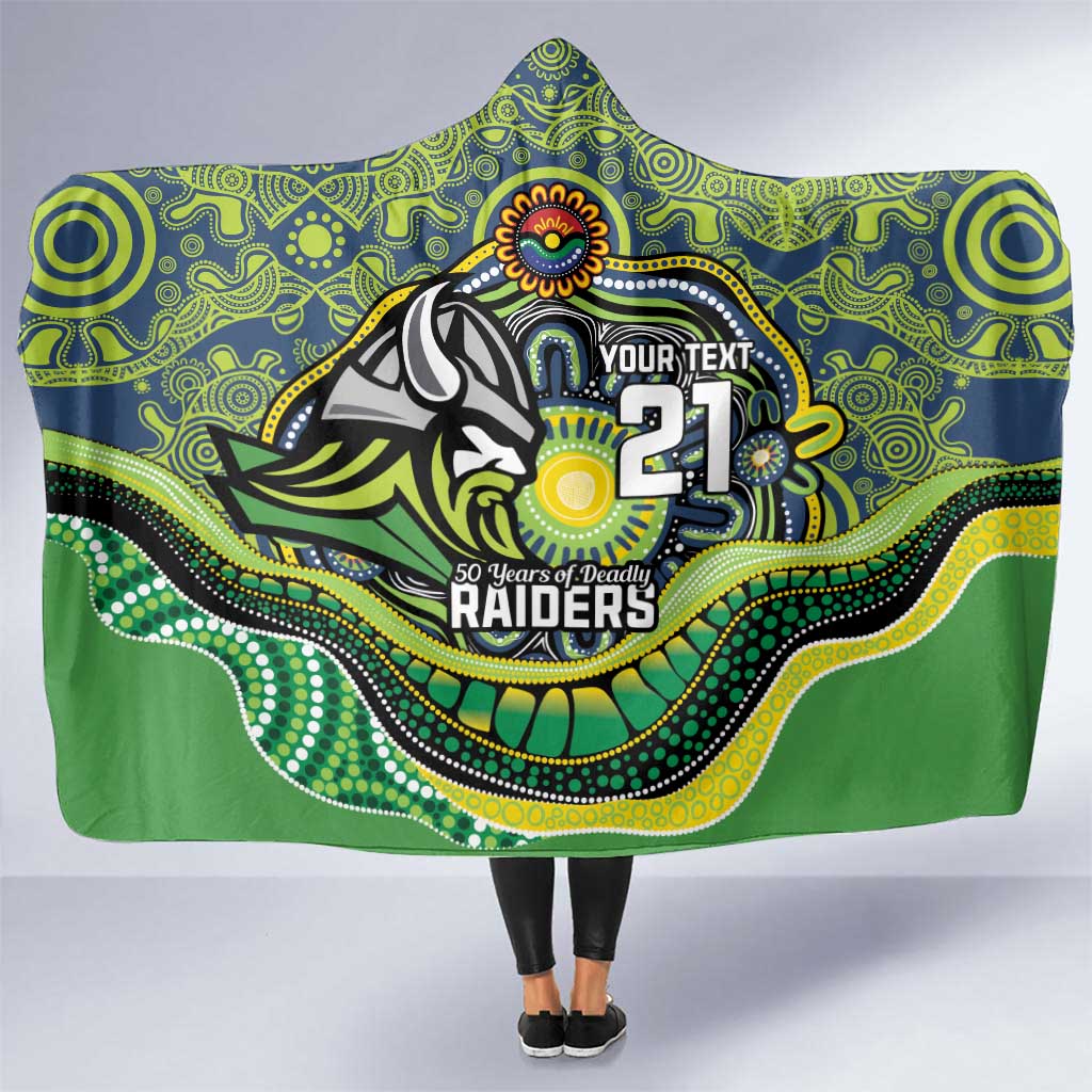 Custom Canberra Honouring First Nations Hooded Blanket NAIDOC 2026 Deadly 50 Years