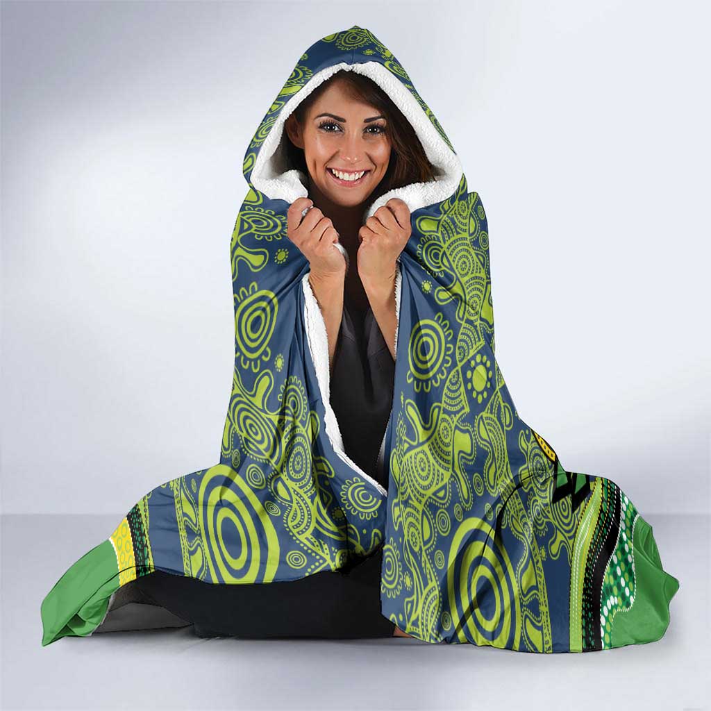 Custom Canberra Honouring First Nations Hooded Blanket NAIDOC 2026 Deadly 50 Years