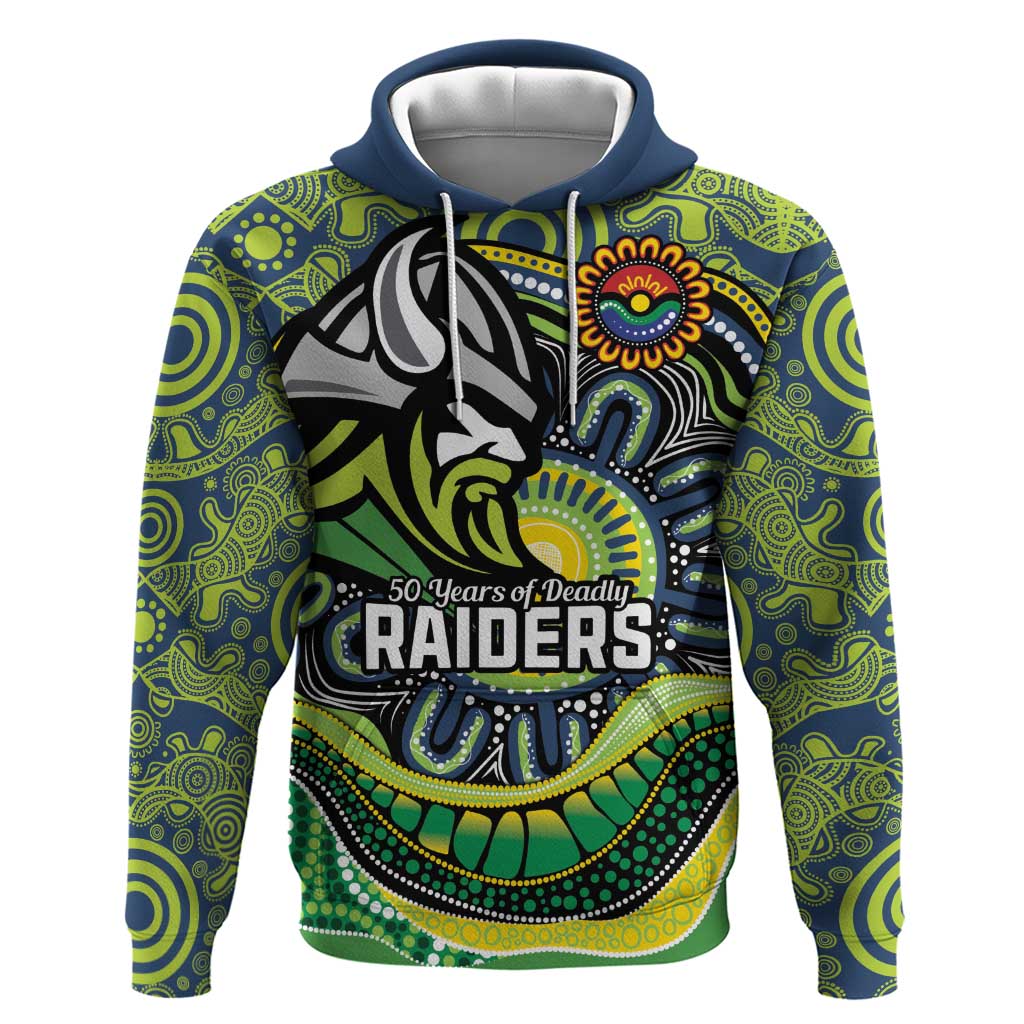 Custom Canberra Honouring First Nations Hoodie NAIDOC 2026 Deadly 50 Years