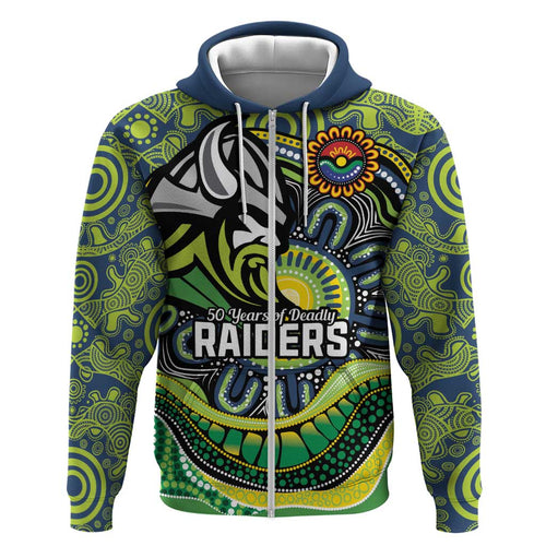 Custom Canberra Honouring First Nations Hoodie NAIDOC 2026 Deadly 50 Years