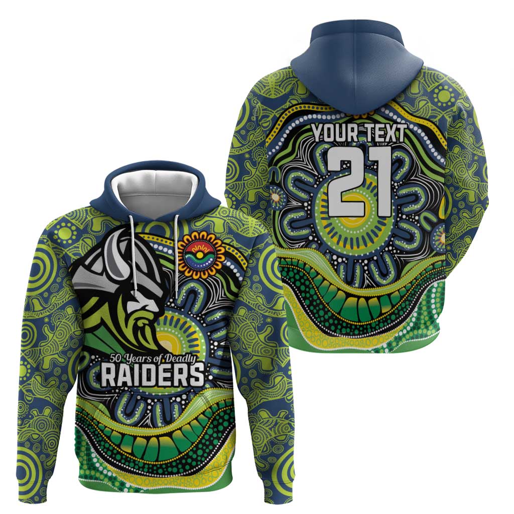 Custom Canberra Honouring First Nations Hoodie NAIDOC 2026 Deadly 50 Years