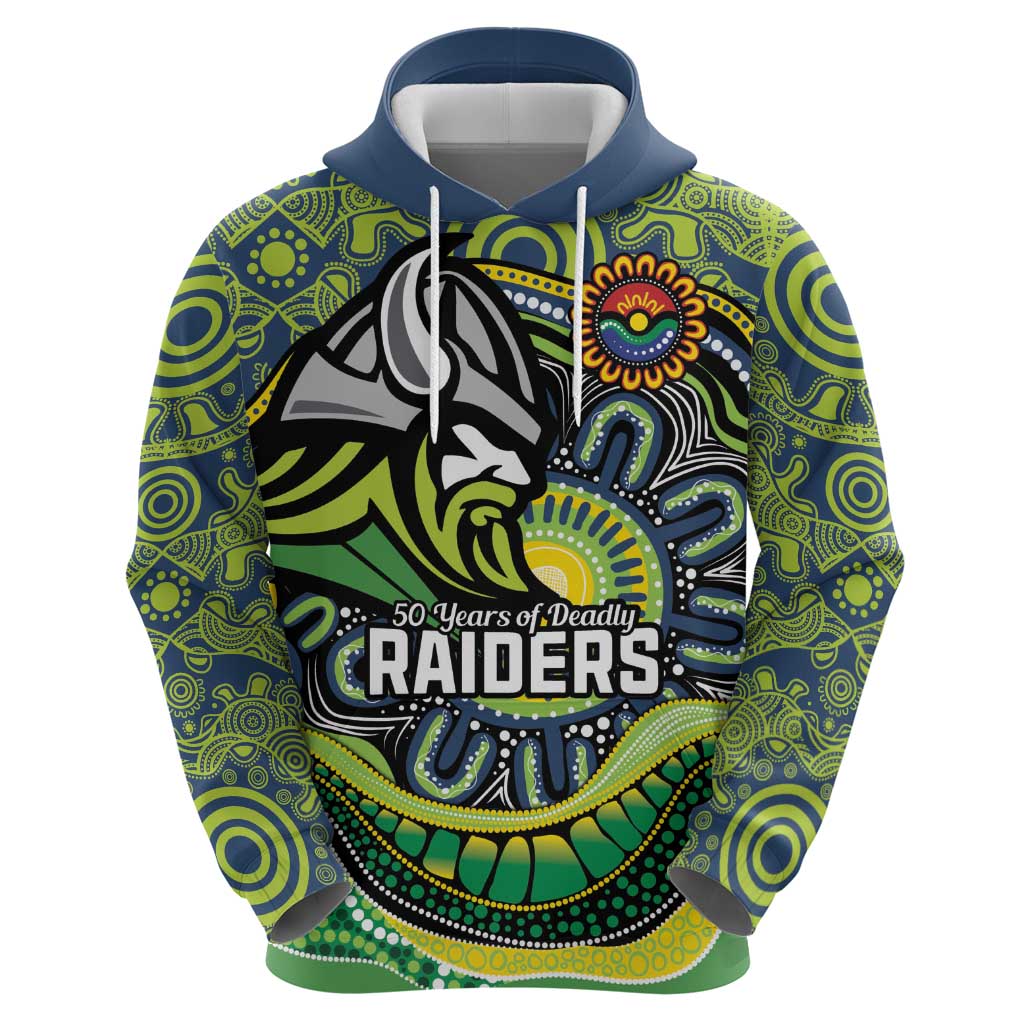 Custom Canberra Honouring First Nations Hoodie NAIDOC 2026 Deadly 50 Years