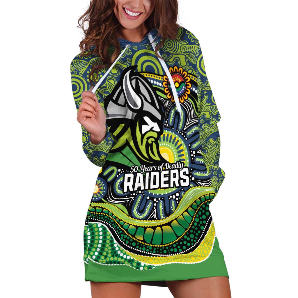 Custom Canberra Honouring First Nations Hoodie Dress NAIDOC 2026 Deadly 50 Years