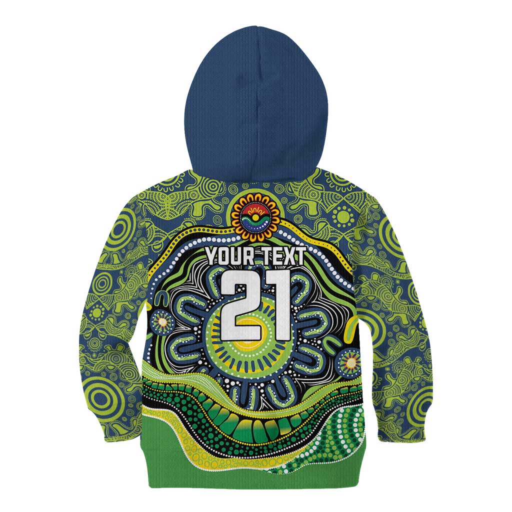Custom Canberra Honouring First Nations Kid Hoodie NAIDOC 2026 Deadly 50 Years