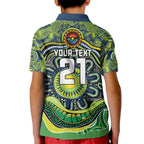 Custom Canberra Honouring First Nations Kid Polo Shirt NAIDOC 2026 Deadly 50 Years
