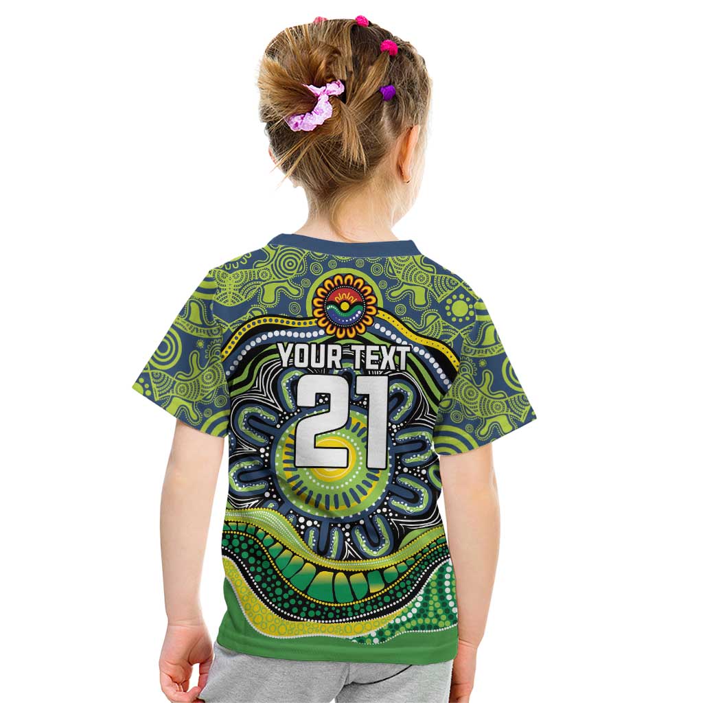 Custom Canberra Honouring First Nations Kid T Shirt NAIDOC 2026 Deadly 50 Years