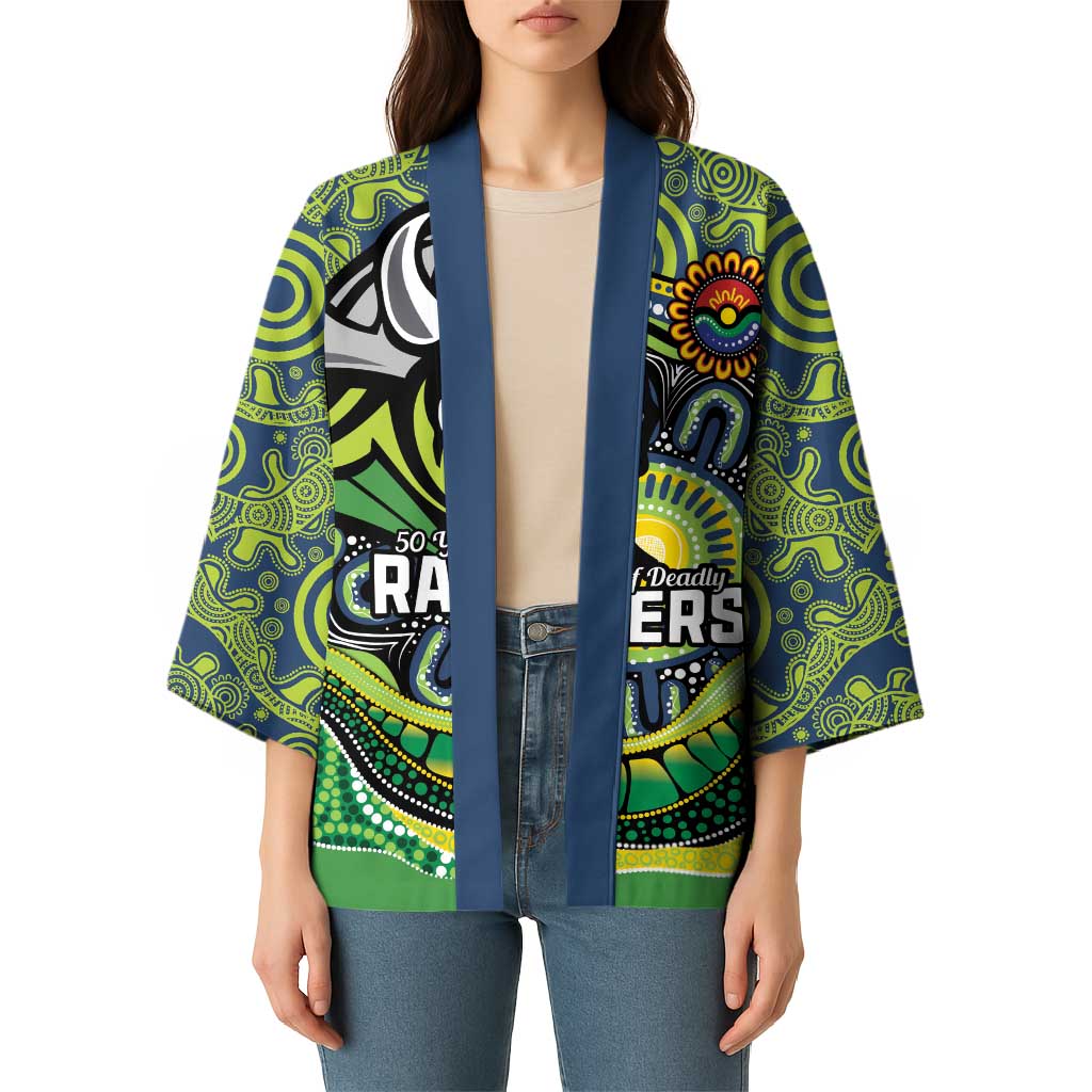 Custom Canberra Honouring First Nations Kimono NAIDOC 2026 Deadly 50 Years