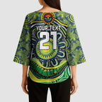 Custom Canberra Honouring First Nations Kimono Sleeve Blouse NAIDOC 2026 Deadly 50 Years