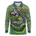 Custom Canberra Honouring First Nations Long Sleeve Polo Shirt NAIDOC 2026 Deadly 50 Years