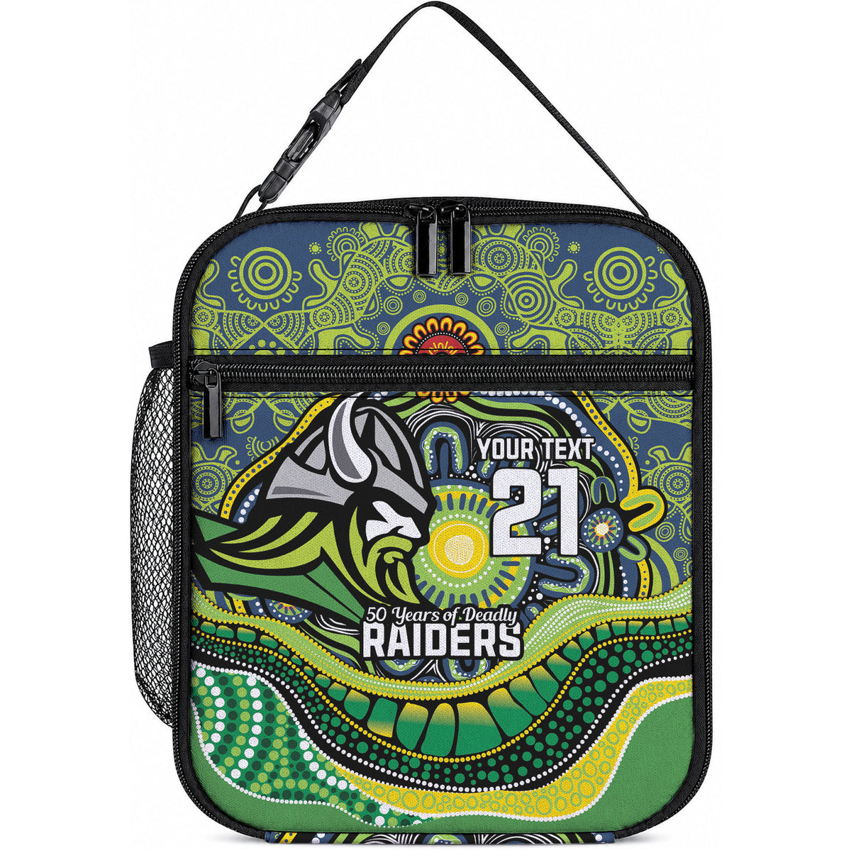 Custom Canberra Honouring First Nations Lunch Bag NAIDOC 2026 Deadly 50 Years