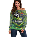 Custom Canberra Honouring First Nations Off Shoulder Sweater NAIDOC 2026 Deadly 50 Years