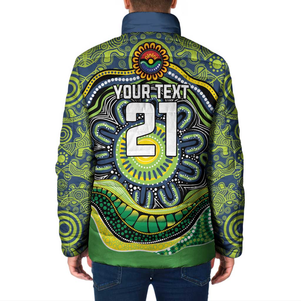 Custom Canberra Honouring First Nations Padded Jacket NAIDOC 2026 Deadly 50 Years