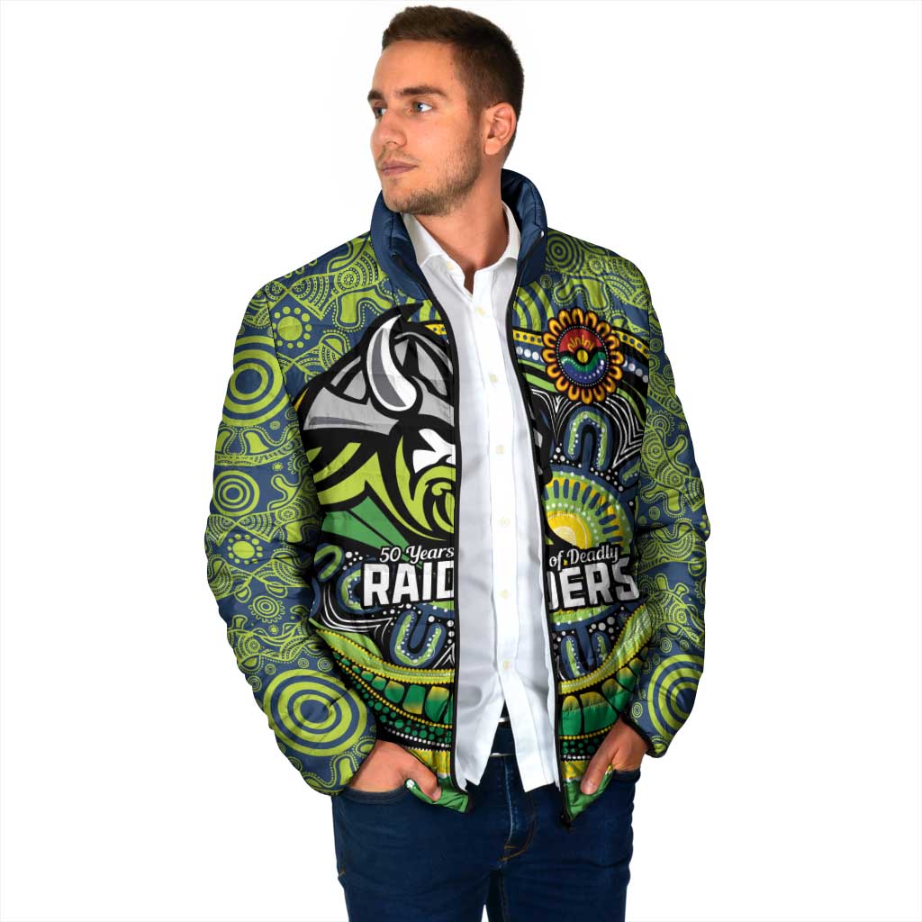 Custom Canberra Honouring First Nations Padded Jacket NAIDOC 2026 Deadly 50 Years