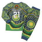 Custom Canberra Honouring First Nations Pajama Set NAIDOC 2026 Deadly 50 Years