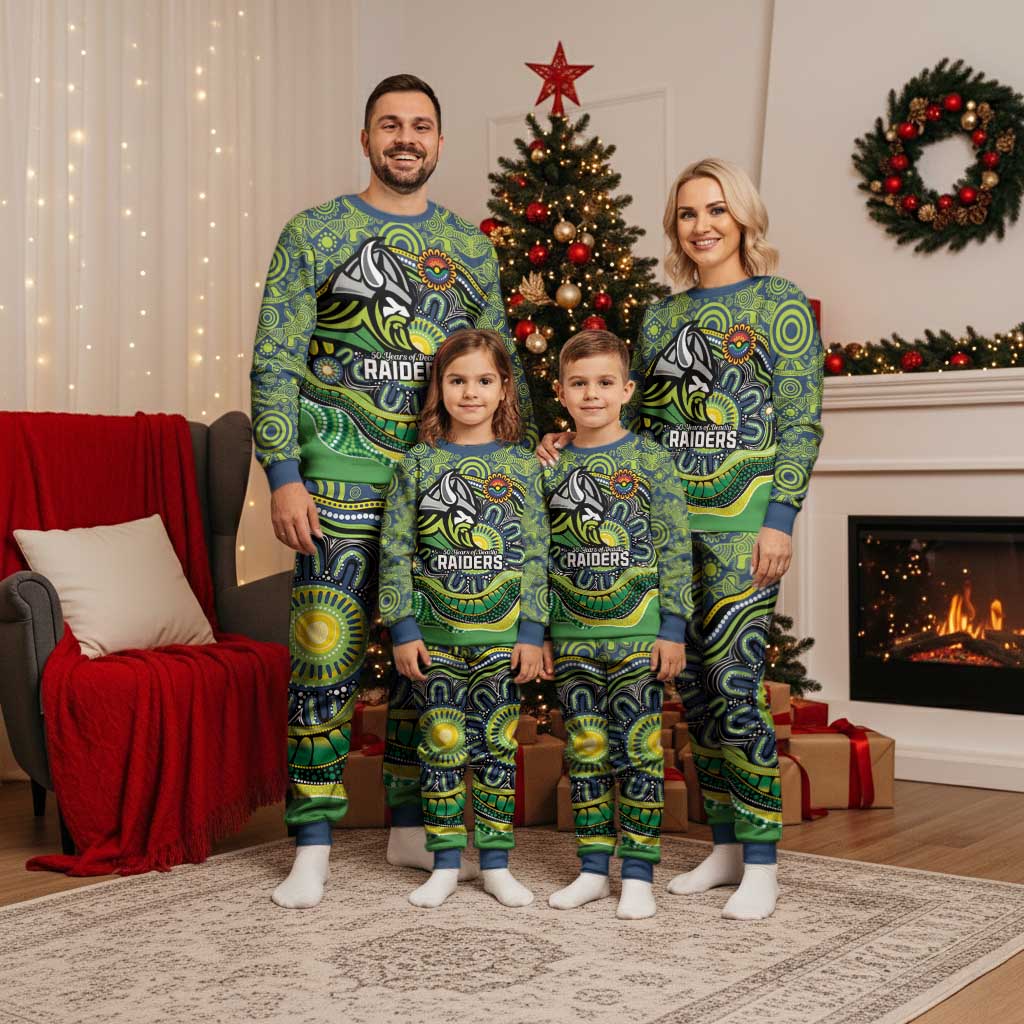 Custom Canberra Honouring First Nations Pajama Set NAIDOC 2026 Deadly 50 Years