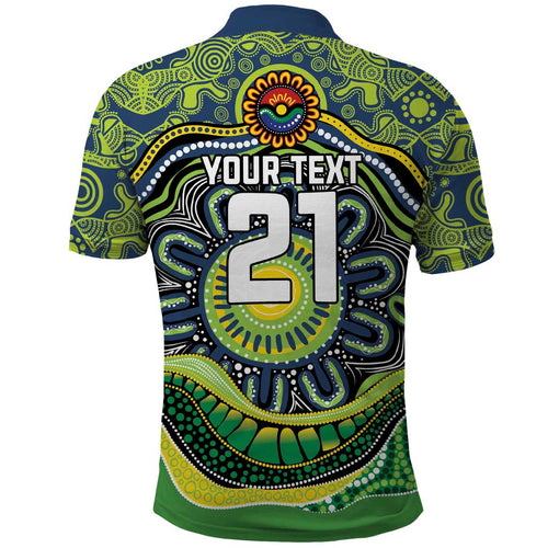 Custom Canberra Honouring First Nations Polo Shirt NAIDOC 2026 Deadly 50 Years