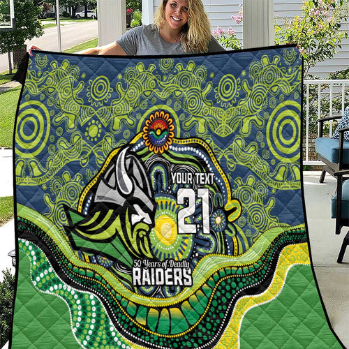 Custom Canberra Honouring First Nations Quilt NAIDOC 2026 Deadly 50 Years