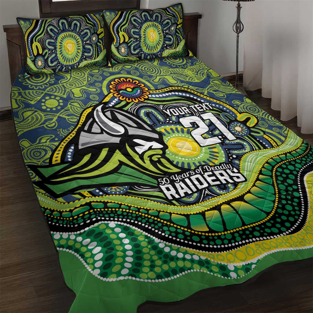 Custom Canberra Honouring First Nations Quilt Bed Set NAIDOC 2026 Deadly 50 Years