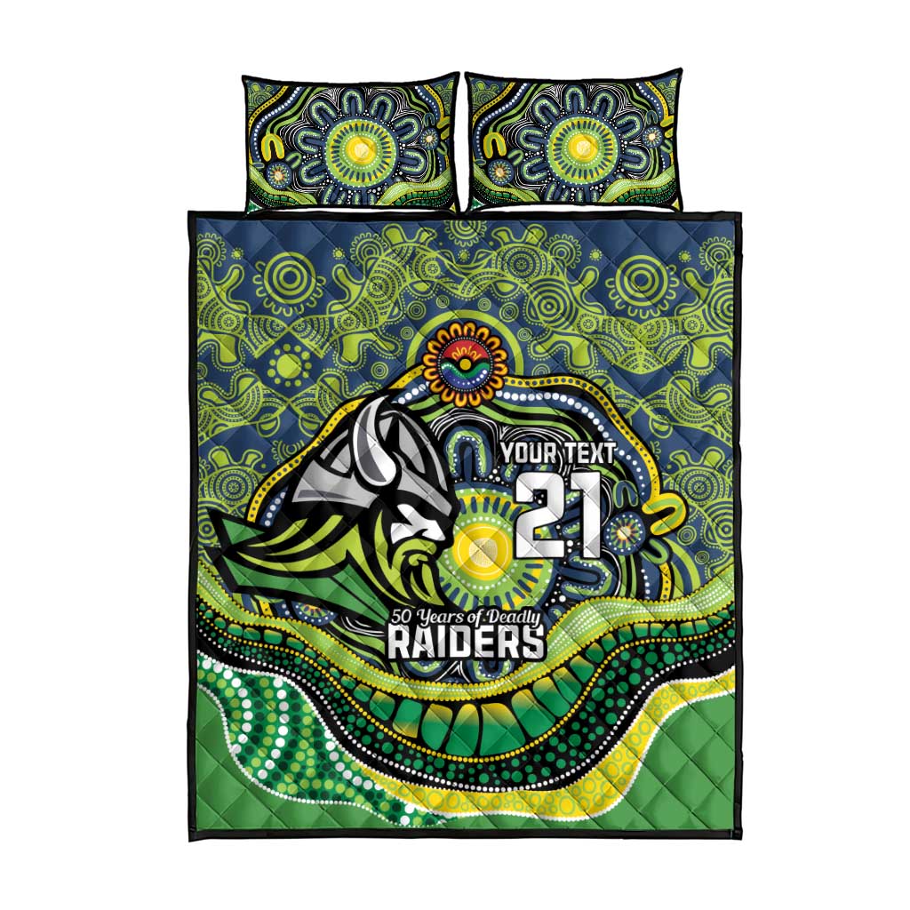 Custom Canberra Honouring First Nations Quilt Bed Set NAIDOC 2026 Deadly 50 Years