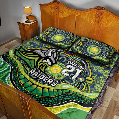 Custom Canberra Honouring First Nations Quilt Bed Set NAIDOC 2026 Deadly 50 Years
