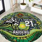 Custom Canberra Honouring First Nations Round Carpet NAIDOC 2026 Deadly 50 Years