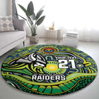 Custom Canberra Honouring First Nations Round Carpet NAIDOC 2026 Deadly 50 Years