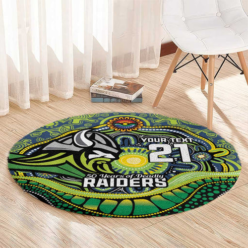 Custom Canberra Honouring First Nations Round Carpet NAIDOC 2026 Deadly 50 Years