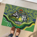 Custom Canberra Honouring First Nations Rubber Doormat NAIDOC 2026 Deadly 50 Years