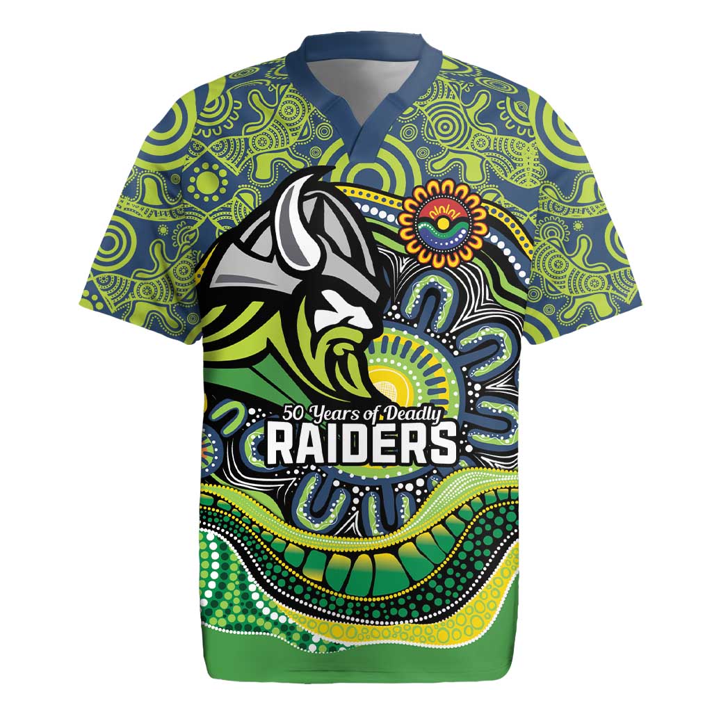 Custom Canberra Honouring First Nations Rugby Jersey NAIDOC 2026 Deadly 50 Years
