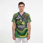 Custom Canberra Honouring First Nations Scrub Top NAIDOC 2026 Deadly 50 Years