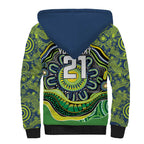 Custom Canberra Honouring First Nations Sherpa Hoodie NAIDOC 2026 Deadly 50 Years