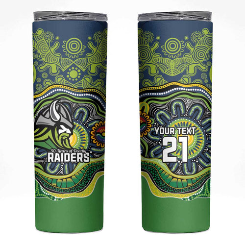 Custom Canberra Honouring First Nations Skinny Tumbler NAIDOC 2026 Deadly 50 Years