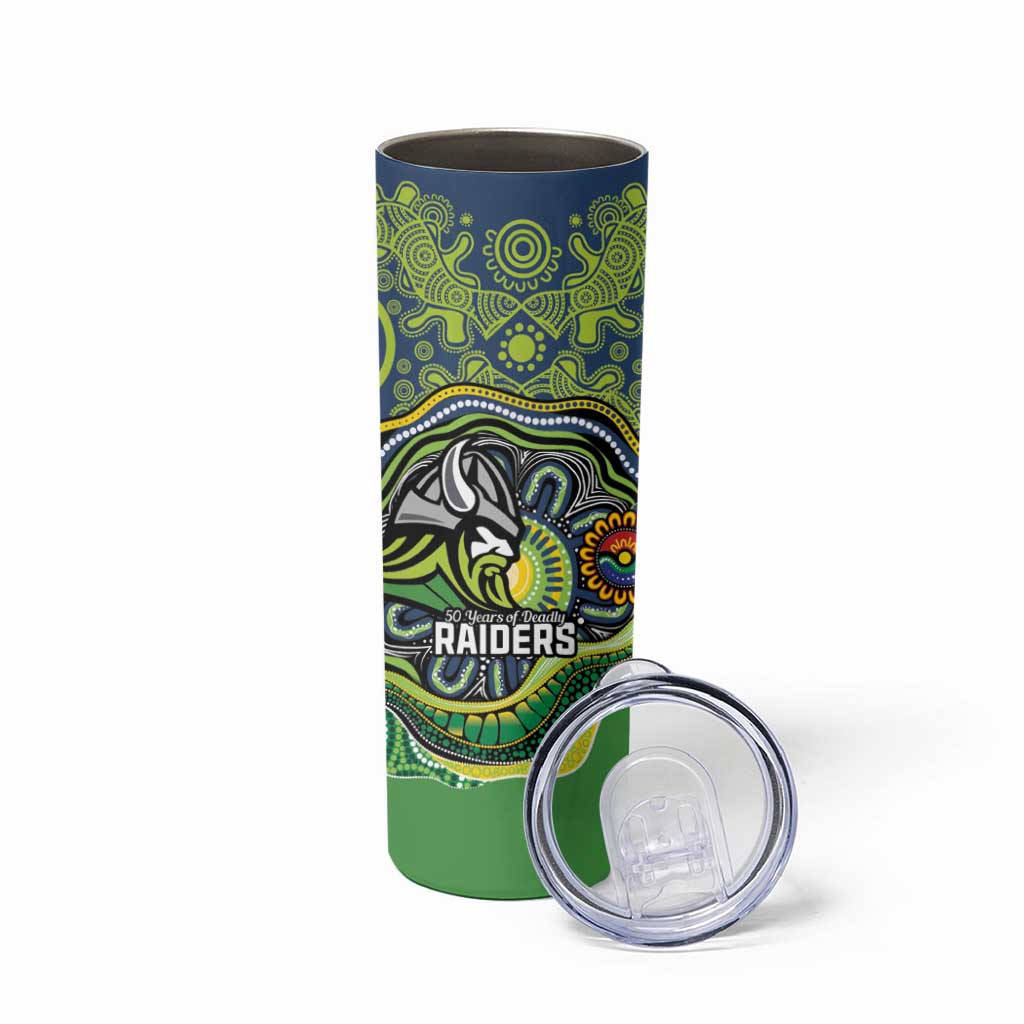 Custom Canberra Honouring First Nations Skinny Tumbler NAIDOC 2026 Deadly 50 Years