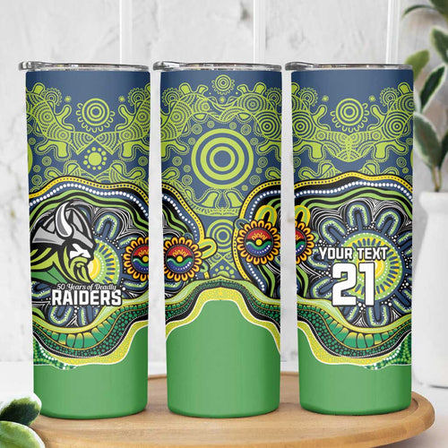 Custom Canberra Honouring First Nations Skinny Tumbler NAIDOC 2026 Deadly 50 Years