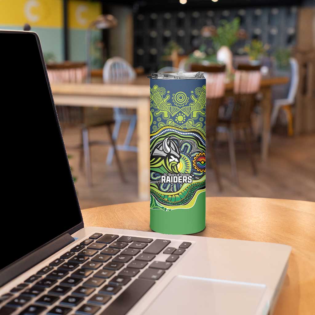 Custom Canberra Honouring First Nations Skinny Tumbler NAIDOC 2026 Deadly 50 Years