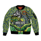 Custom Canberra Honouring First Nations Sleeve Zip Bomber Jacket NAIDOC 2026 Deadly 50 Years