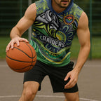 Custom Canberra Honouring First Nations Sleeveless Hoodie NAIDOC 2026 Deadly 50 Years