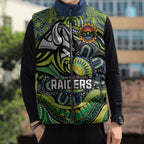Custom Canberra Honouring First Nations Sleeveless Puffer Jacket NAIDOC 2026 Deadly 50 Years