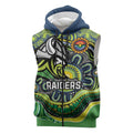 Custom Canberra Honouring First Nations Sleeveless Zip Hoodie NAIDOC 2026 Deadly 50 Years
