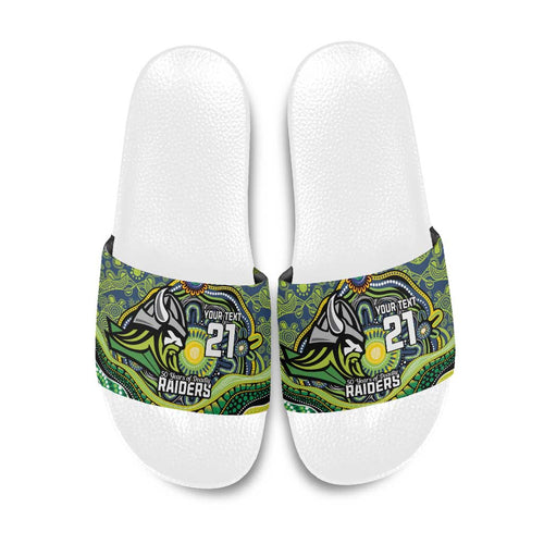 Custom Canberra Honouring First Nations Slide Sandals NAIDOC 2026 Deadly 50 Years
